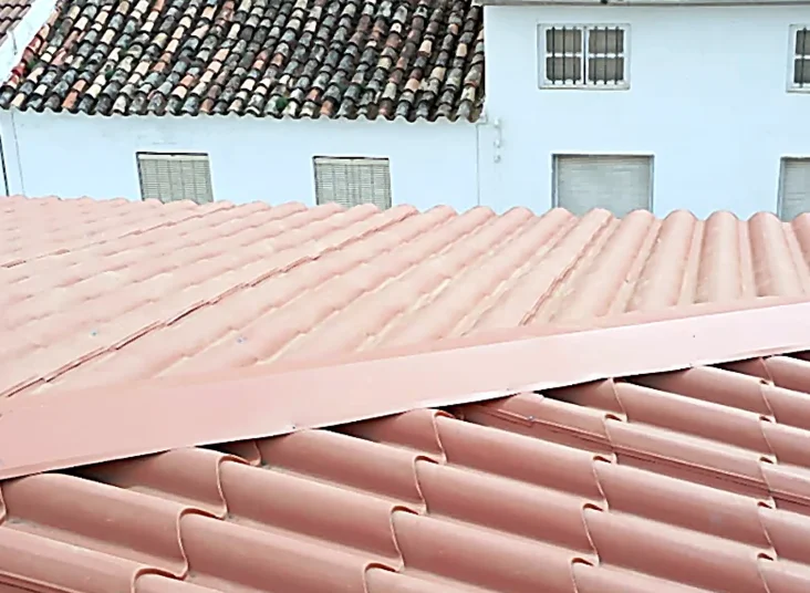 tejado-panel-teja-vista-superior